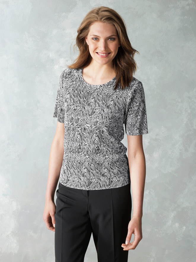 Franca Francani Plissee-Shirt Franca Francani Plissee-Shirt