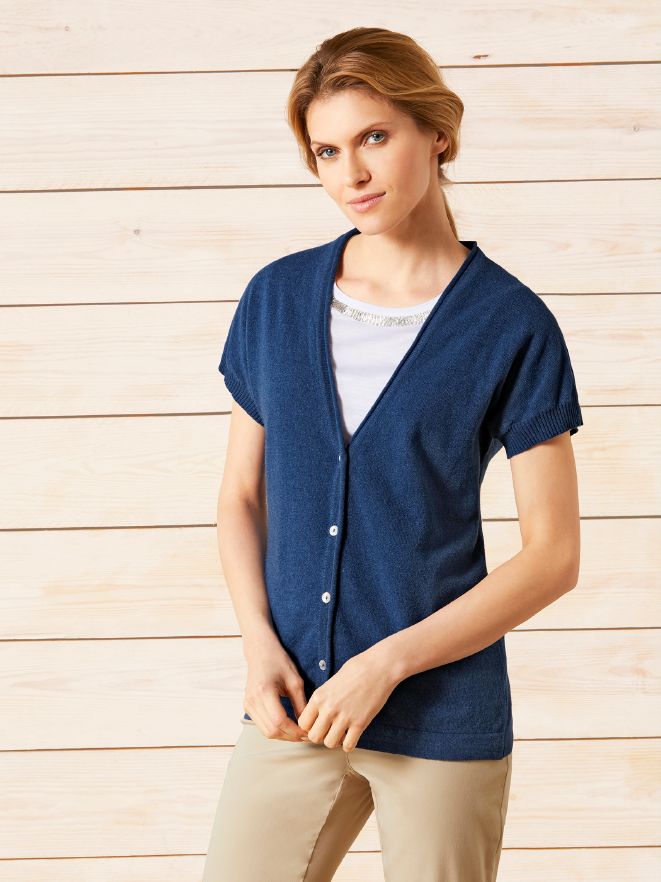 Lambswool-Weste Lambswool-Weste