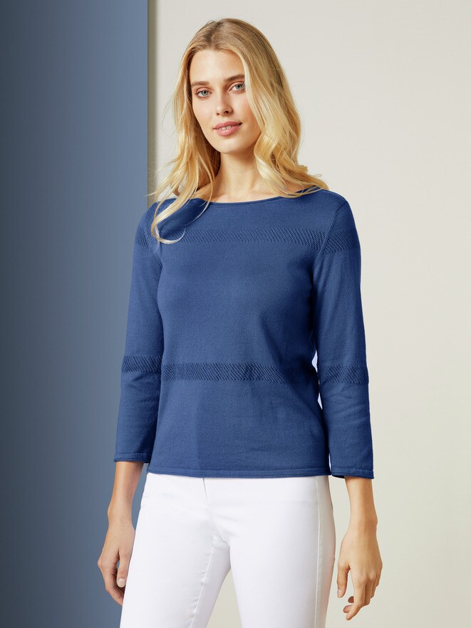 Sommerpulli Ajour Sommerpulli Ajour