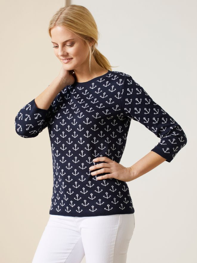 Pullover Schiff-Ahoi Pullover Schiff-Ahoi