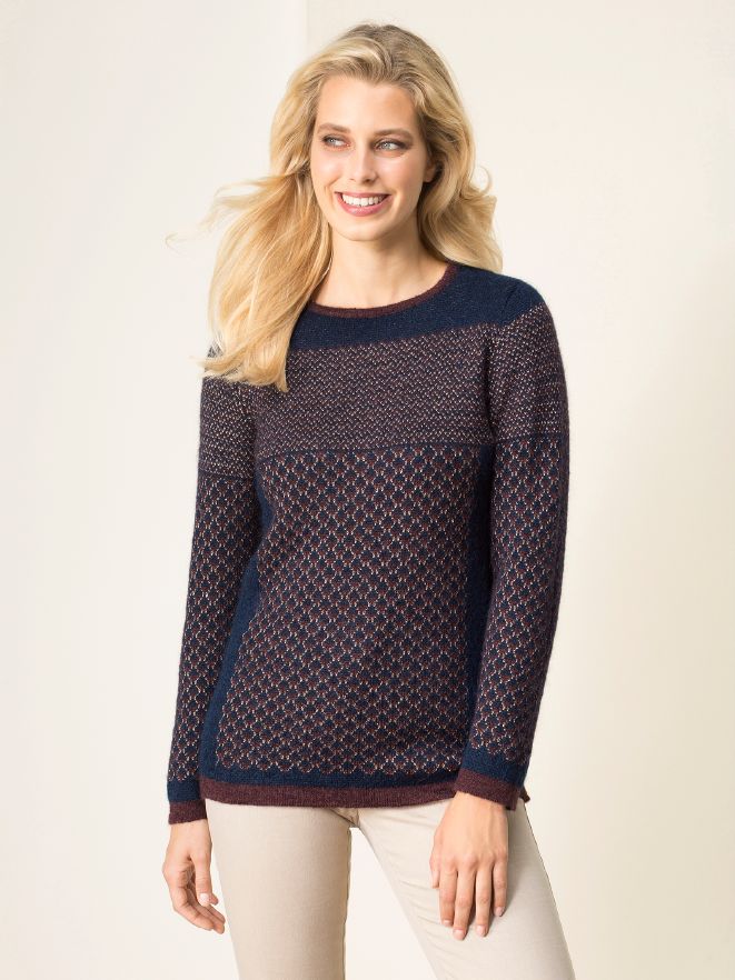 Jacquard-Pullover Seidenstrasse Jacquard-Pullover Seidenstrasse