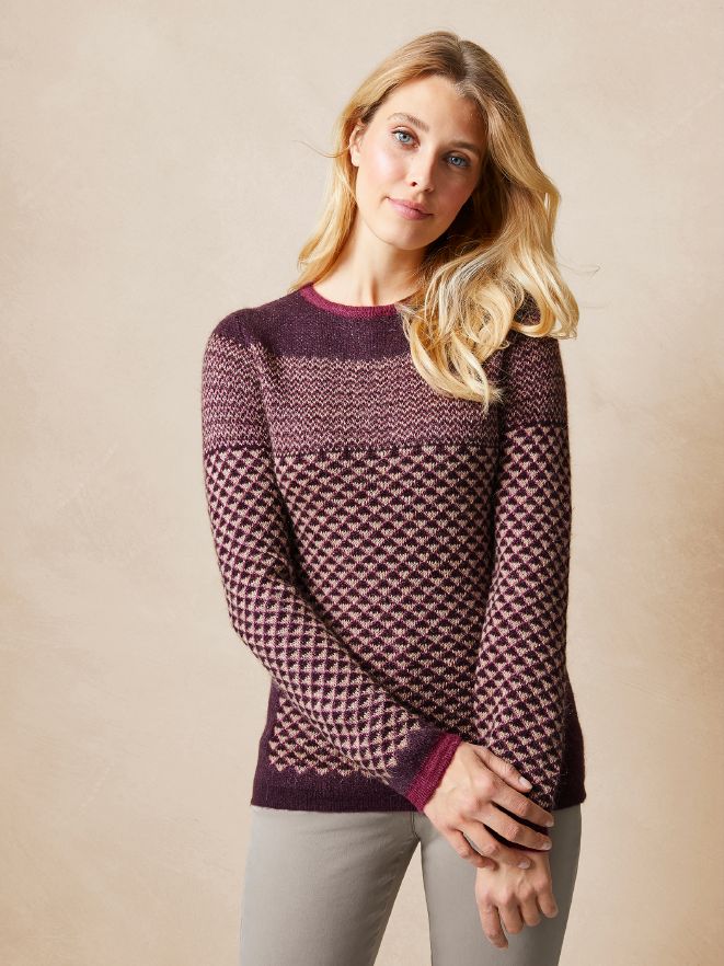 Jacquardpullover Art Deco Jacquardpullover Art Deco