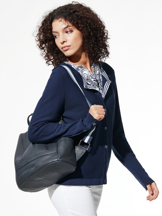 Lyocell-Strickjacke Portofino