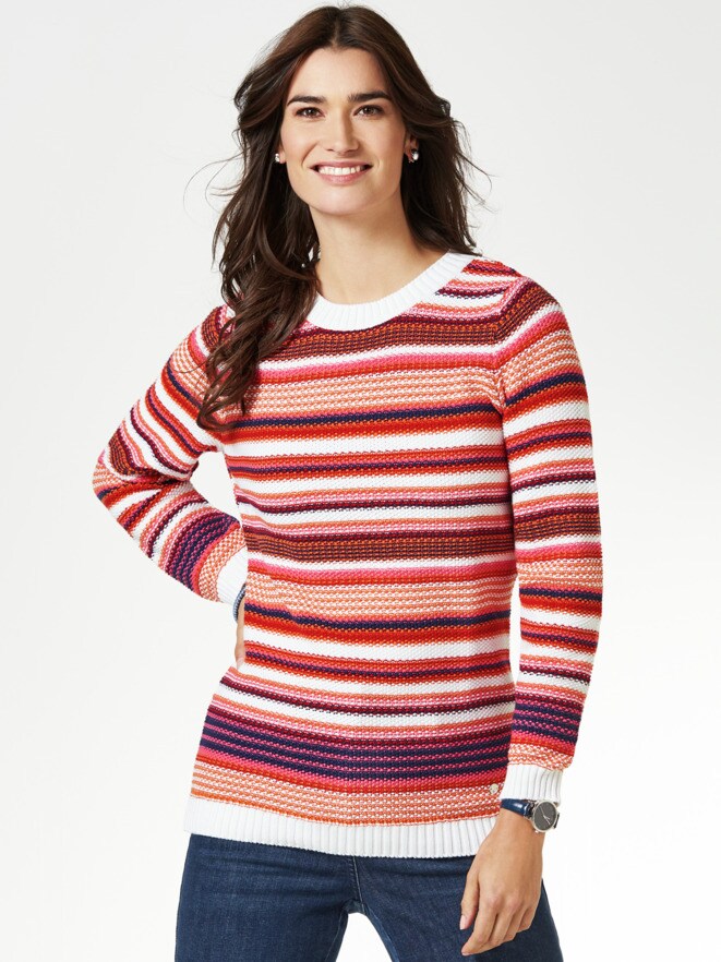 Struktur-Pullover Multiringel Struktur-Pullover Multiringel