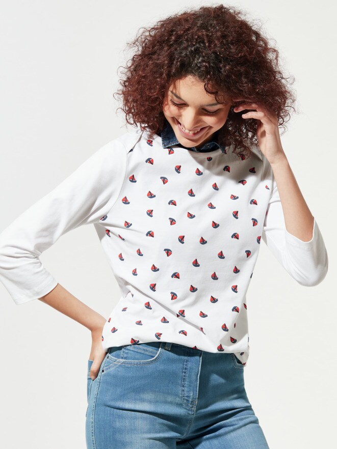 Baumwoll-Shirt Maritim Baumwoll-Shirt Maritim