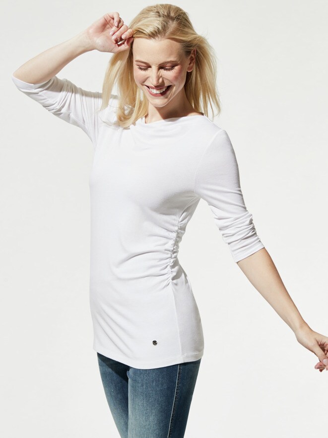 Viskose-Shirt Wasserfall Viskose-Shirt Wasserfall