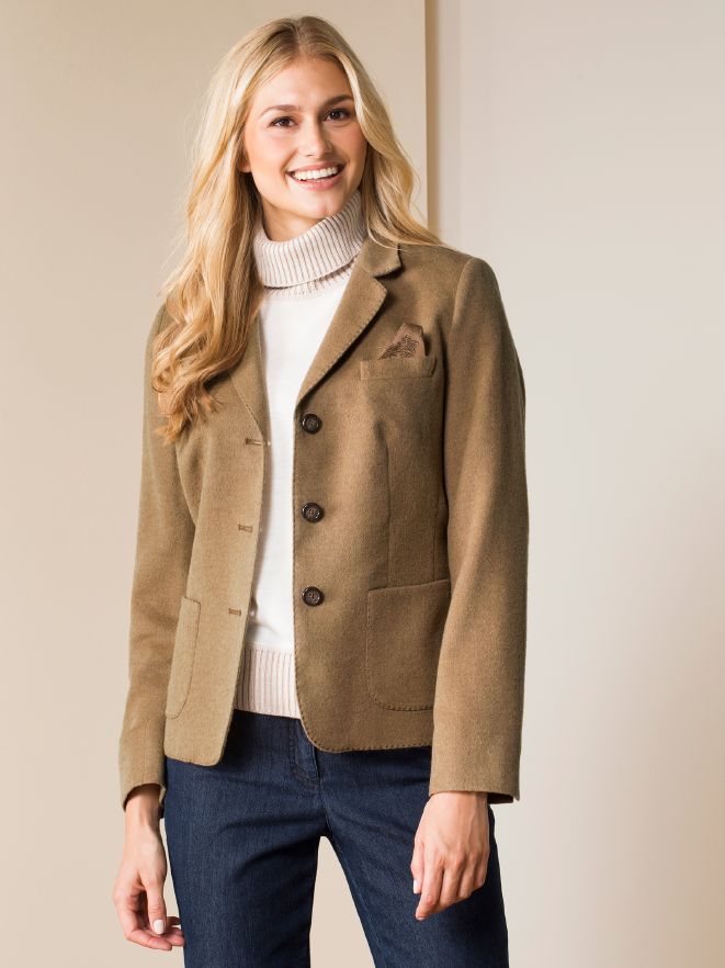 Franca Francani Kamelhaar Blazer Franca Francani Kamelhaar Blazer
