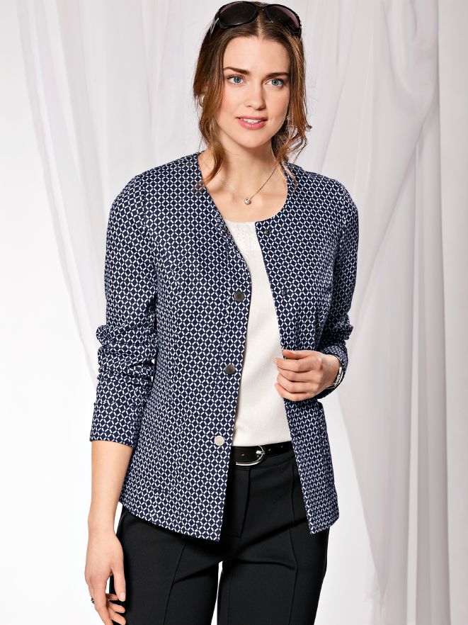 Leichtblazer Jacquard Jersey Leichtblazer Jacquard Jersey