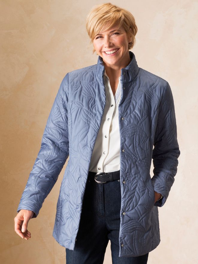 Steppjacke Blattwerk Steppjacke Blattwerk