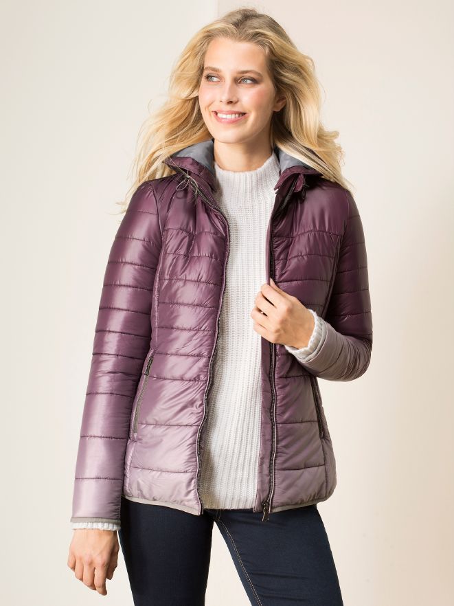 Steppjacke Farbverlauf Steppjacke Farbverlauf