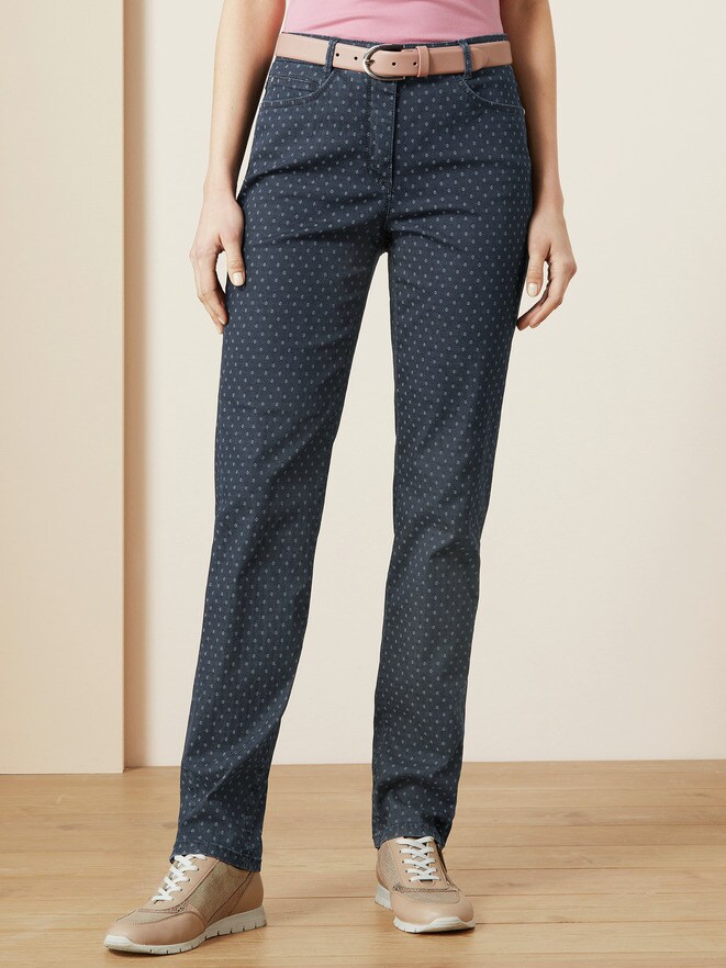 Jacquard-Jeans Jacquard-Jeans