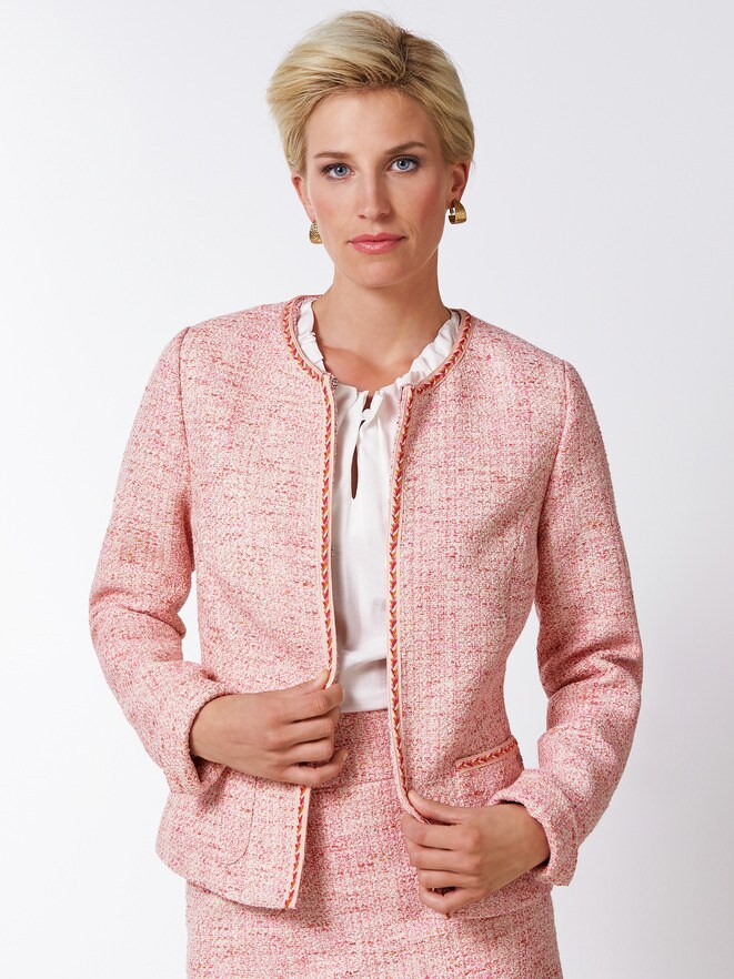 Pastell-Boucleblazer Pastell-Boucleblazer