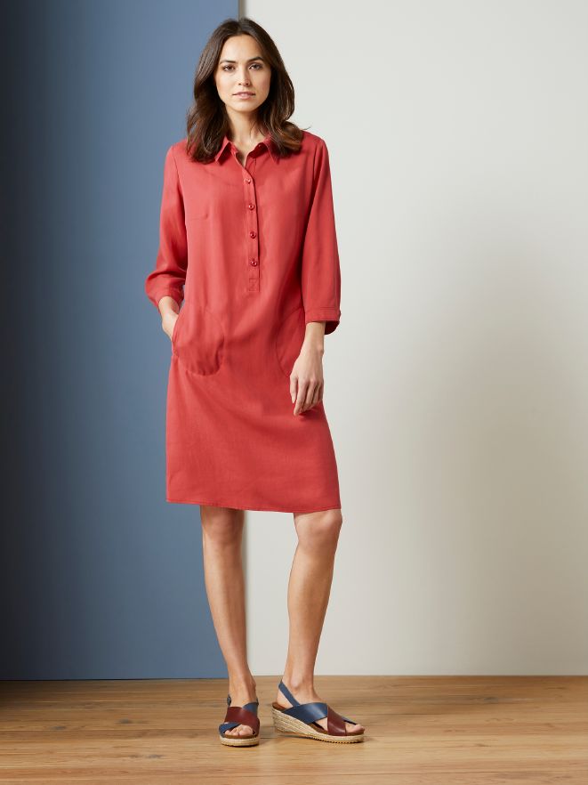 Tencel- Tunikakleid Tencel- Tunikakleid