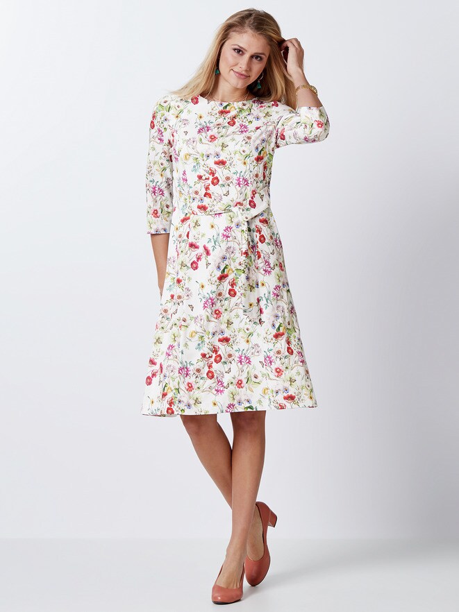 Viskosekleid Blumengarten Viskosekleid Blumengarten