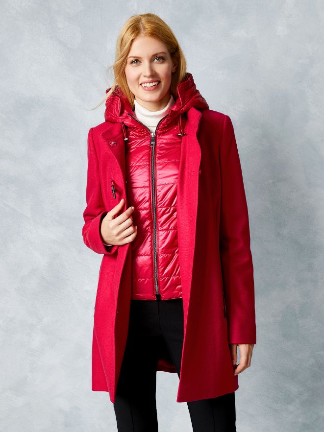 FuchsSchmitt Wolljacke Steppeinsatz FuchsSchmitt Wolljacke Steppeinsatz