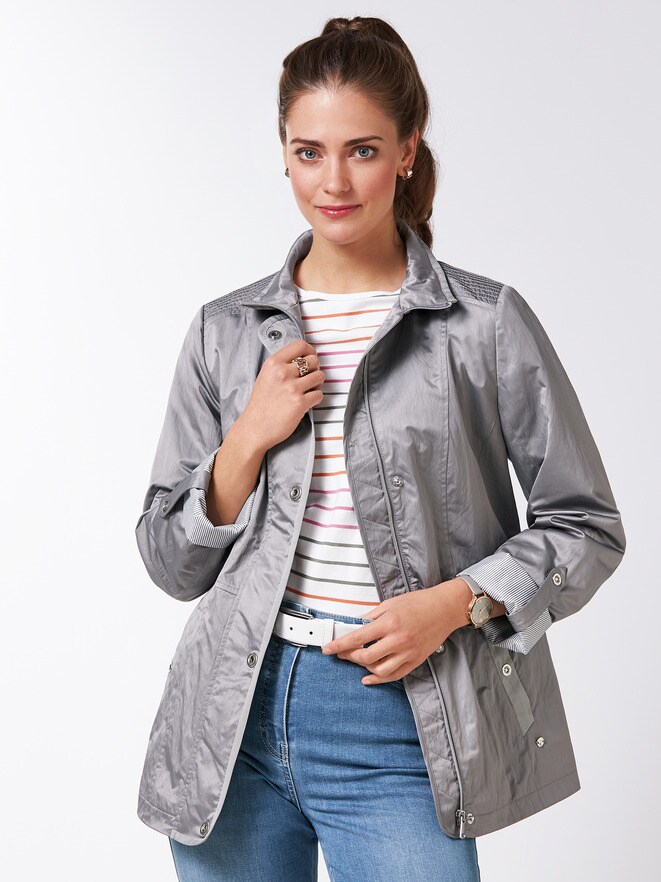 Cityjacke Krempelärmel Cityjacke Krempelärmel