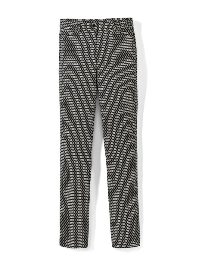Jacquardhose Black + White Jacquardhose Black + White