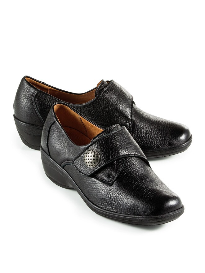 Hirschleder Klettschuh Hirschleder Klettschuh