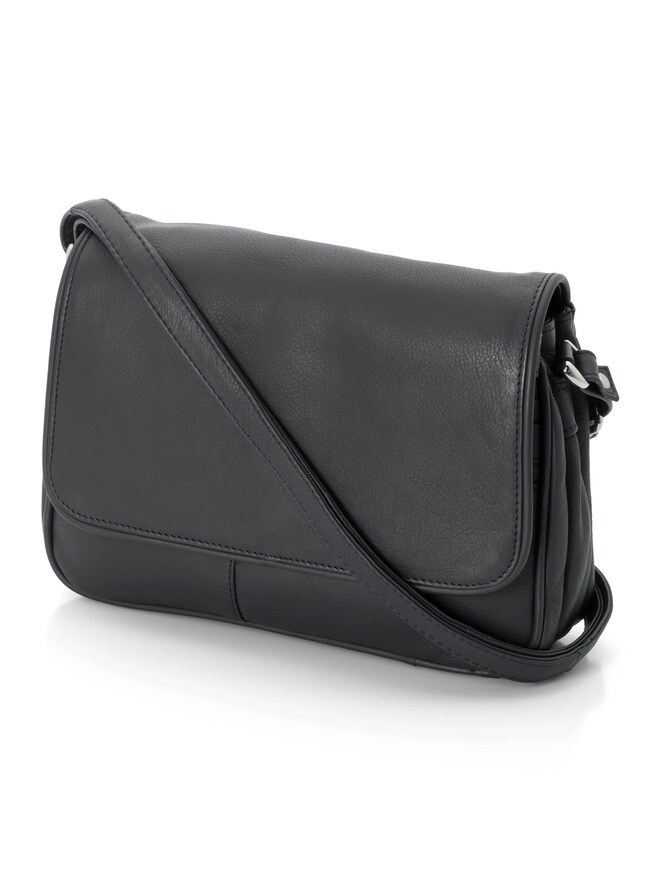 Ledertasche mit Überschlag Ledertasche mit Überschlag