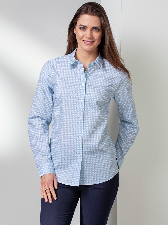 Extraglatt-Bluse Modern Classic Extraglatt-Bluse Modern Classic