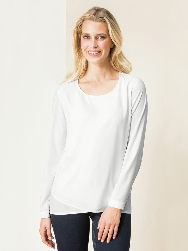 Layering Shirtbluse Blickdicht Layering Shirtbluse Blickdicht