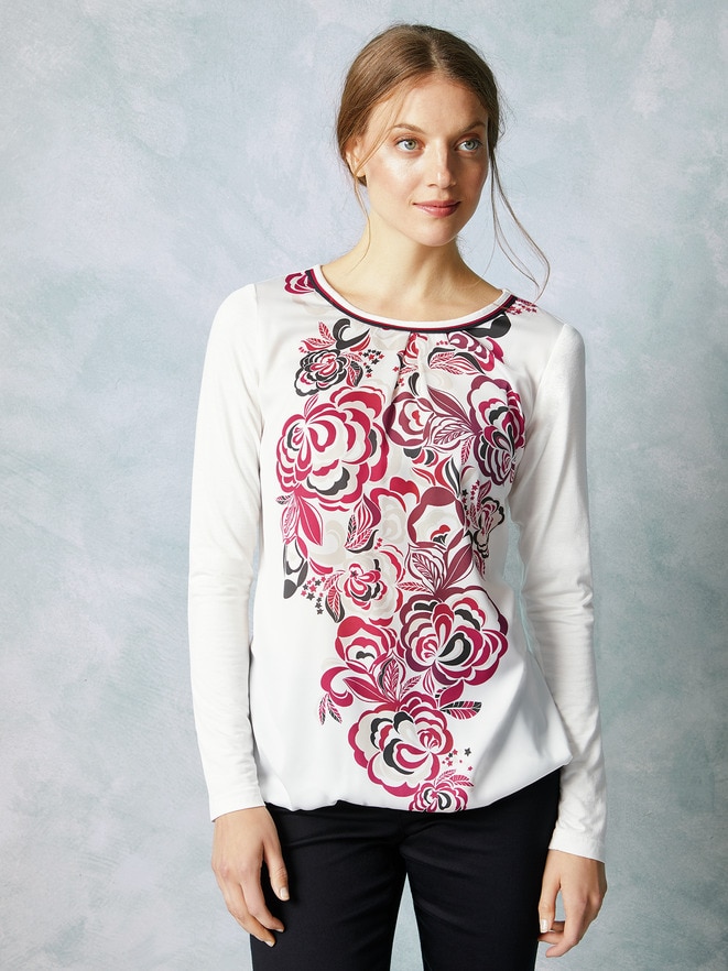 Shirtbluse Winterblüte Shirtbluse Winterblüte