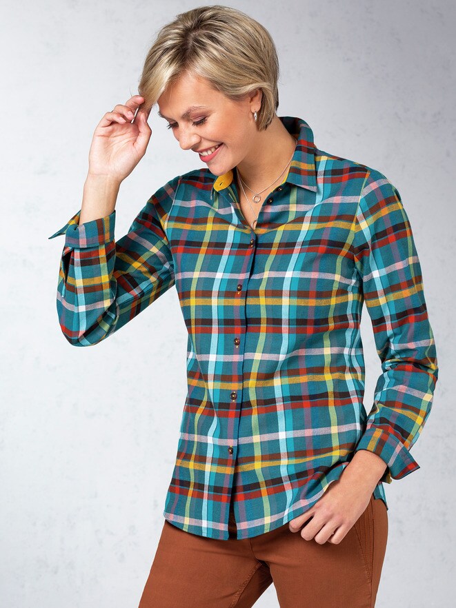 Wohlfühl-Flanellbluse Wohlfühl-Flanellbluse