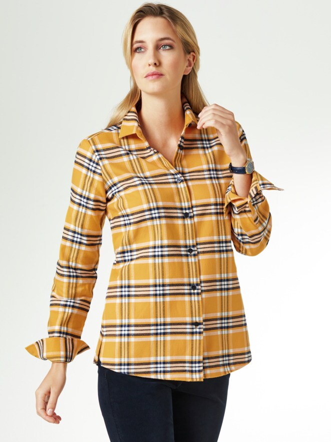 Kuschelflanell-Bluse Kuschelflanell-Bluse