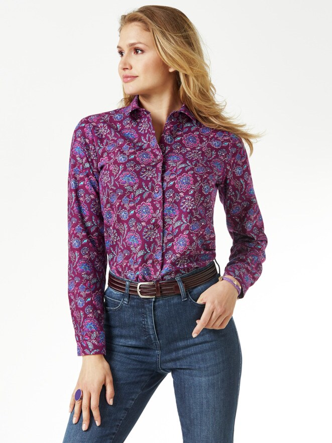 Kuschelflanell-Bluse Kuschelflanell-Bluse