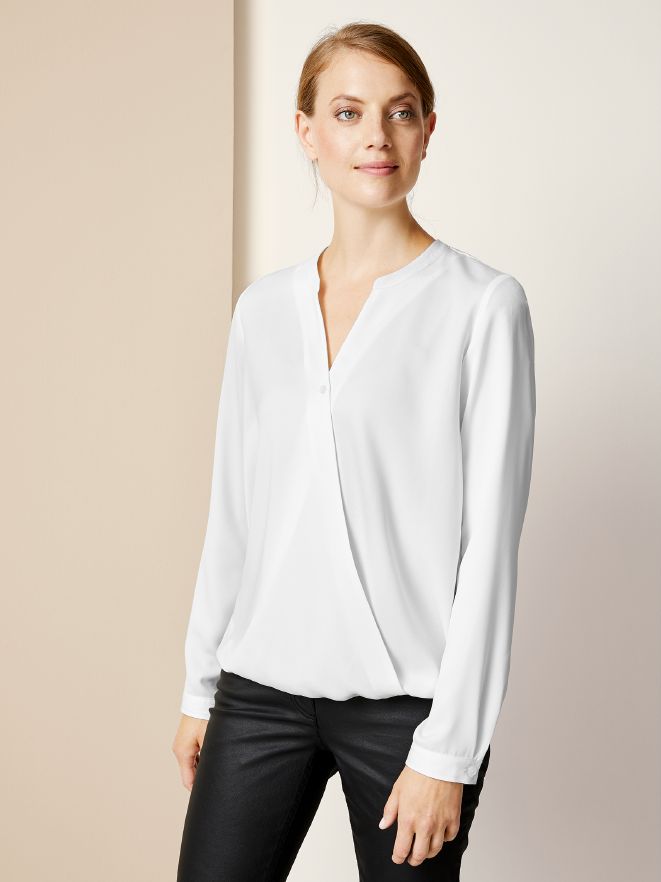Bluse Wickeloptik Bluse Wickeloptik