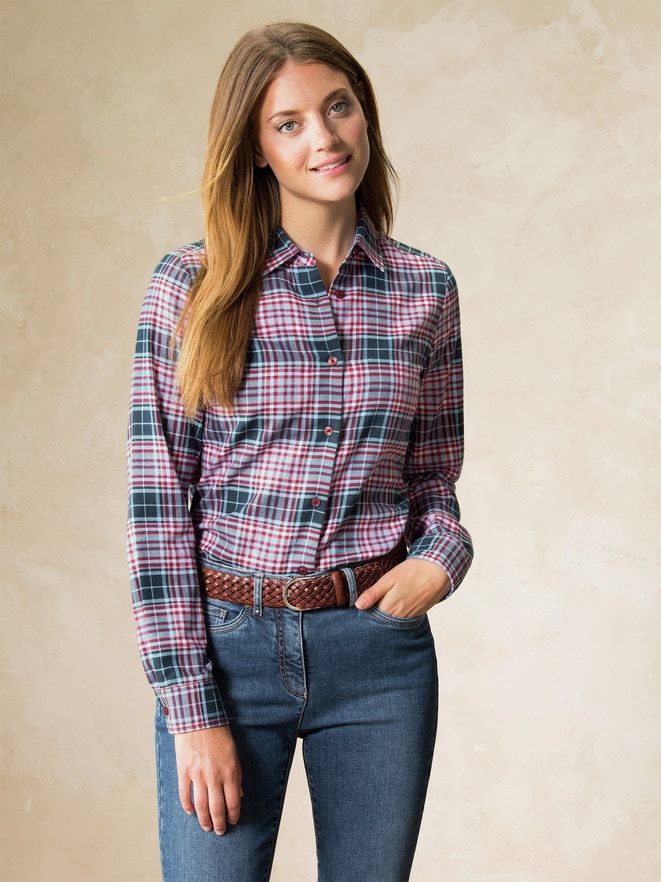 Bluse Leichtflanell Bluse Leichtflanell