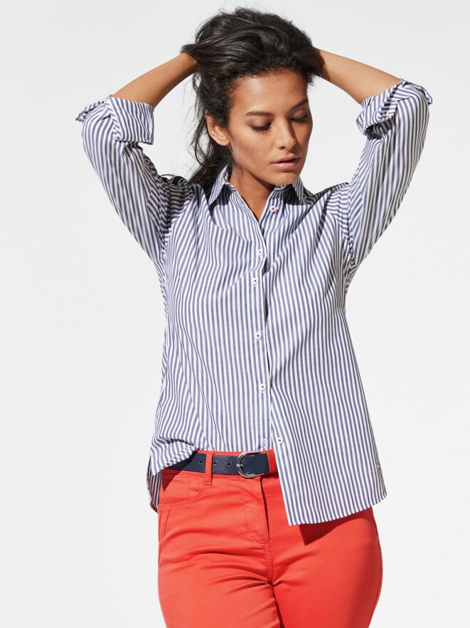 Easy Care-Krempelarm-Bluse Easy Care-Krempelarm-Bluse