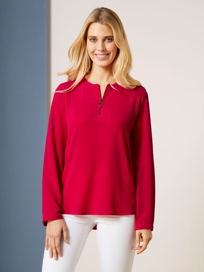 Reißverschluß Bluse Sport Couture Reißverschluß Bluse Sport Couture