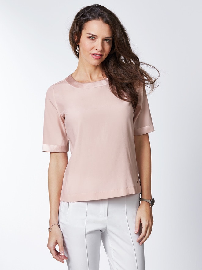 Seiden-Shirtbluse Edel-Basic Seiden-Shirtbluse Edel-Basic