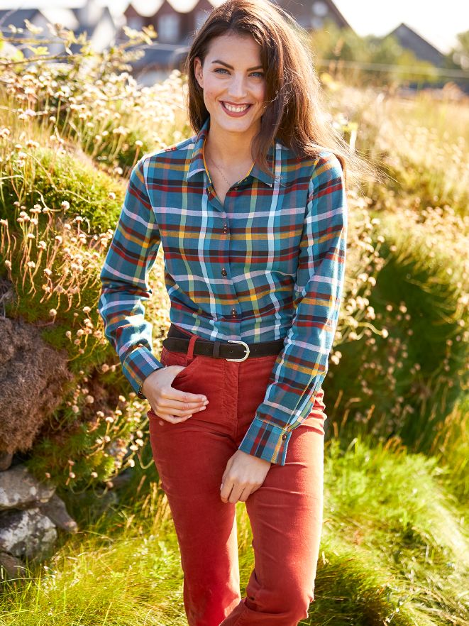 Flanell Outfit Dame Flanell Outfit Dame