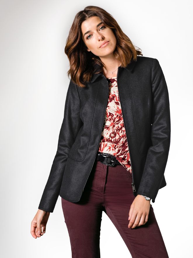 Outfit Schwarz & Wein Outfit Schwarz & Wein