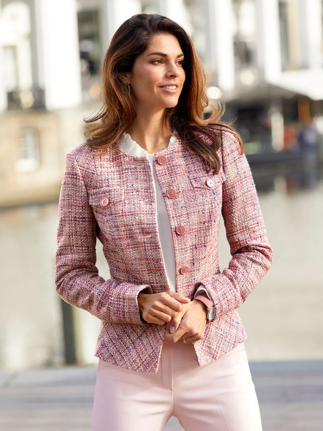Outfit mit Blazer-Tipp Outfit mit Blazer-Tipp