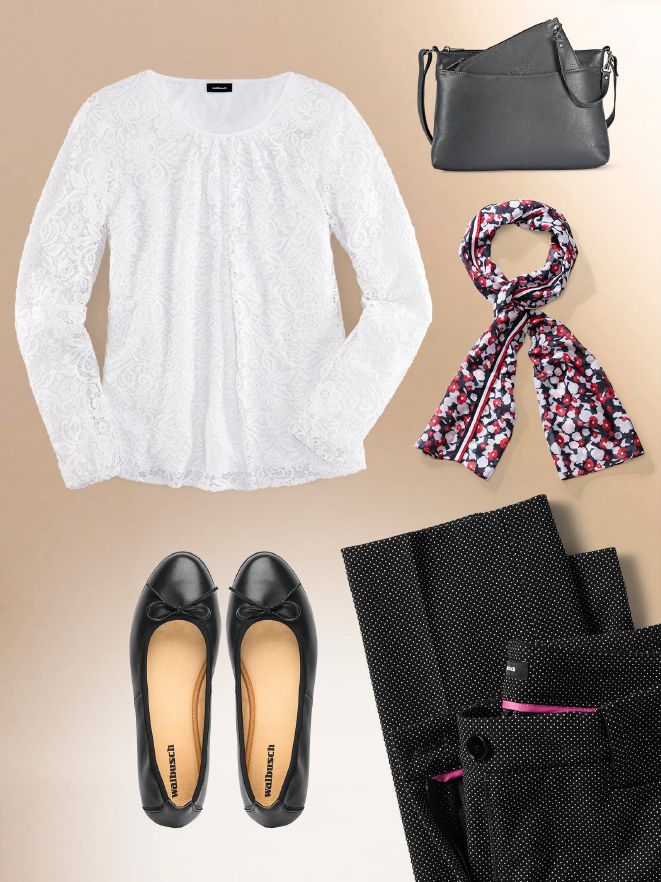 Hose mit Bluse Hose mit Bluse