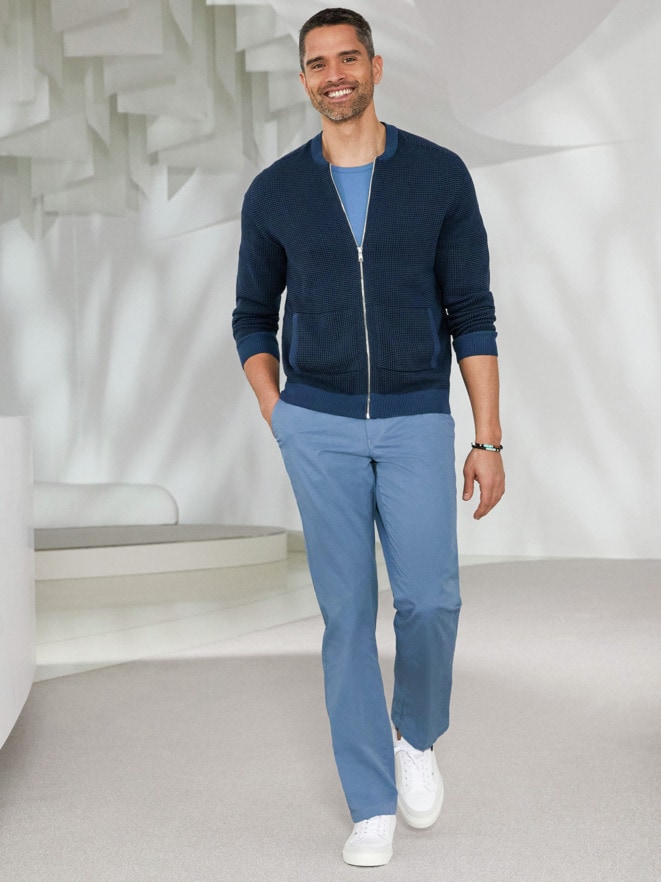 Outfit Strick-Blouson Atelier Outfit Strick-Blouson Atelier