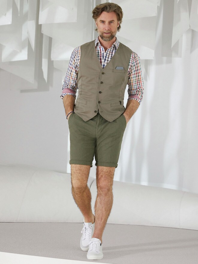 Outfit Atelier-Hemd Vichykaro Outfit Atelier-Hemd Vichykaro