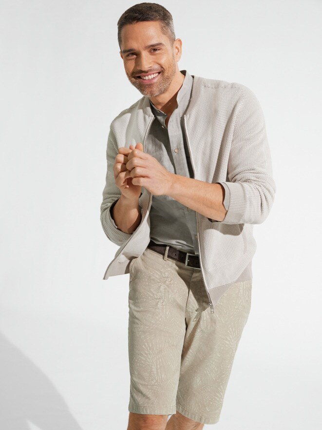 Outfit Strick-Blouson Atelier Outfit Strick-Blouson Atelier