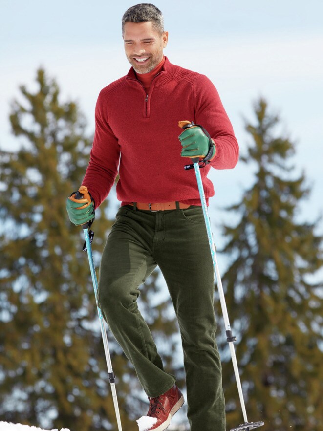Outfit Zip-Troyer Herbstlaub Outfit Zip-Troyer Herbstlaub