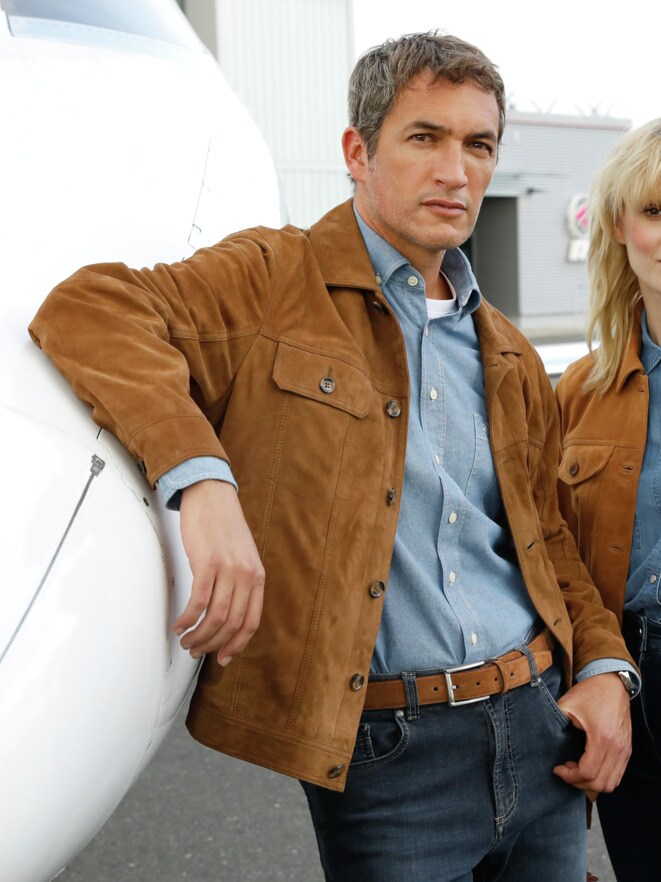 Outfit Ziegenvelours Blouson Outfit Ziegenvelours Blouson