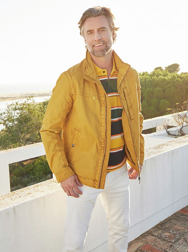 Outfit Cottontwill Kurzjacke Outfit Cottontwill Kurzjacke