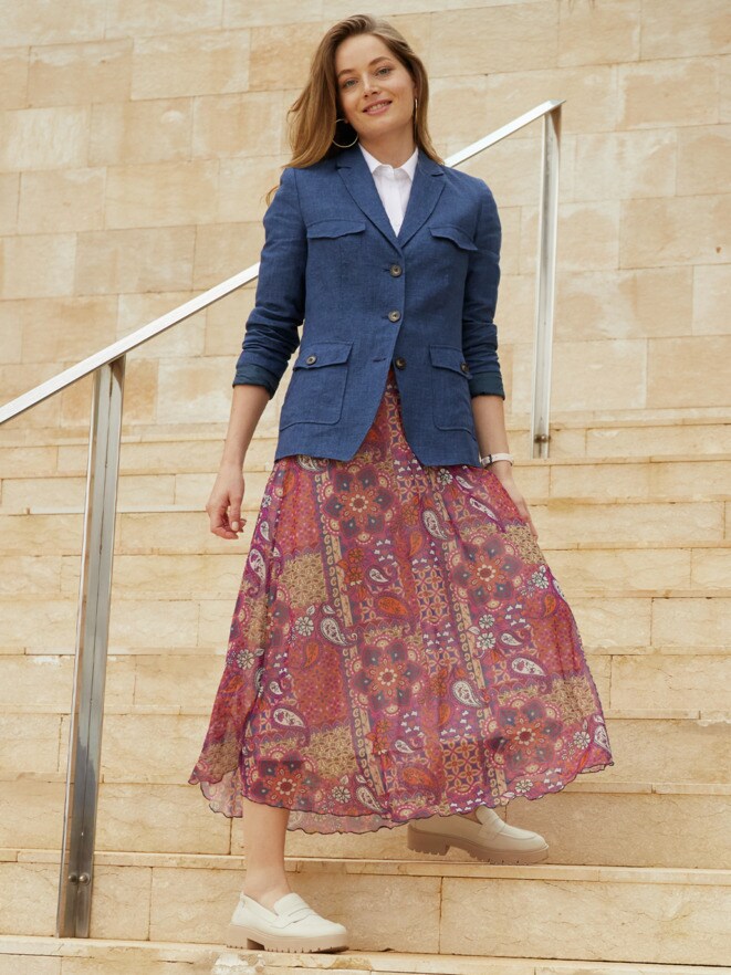 Outfit Leinenblazer Delave Outfit Leinenblazer Delave
