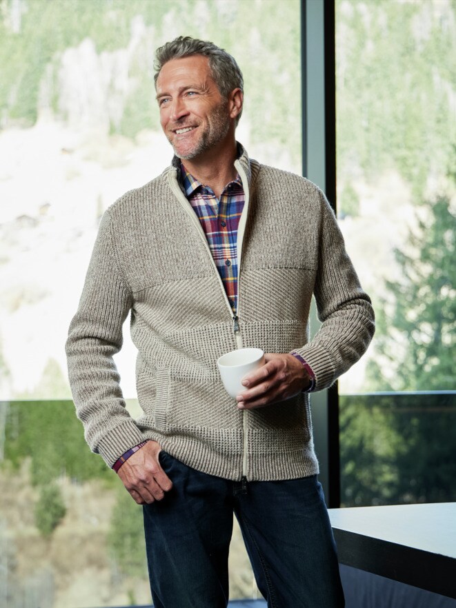 Outfit Thermo-Strukturmix-Jacke Outfit Thermo-Strukturmix-Jacke