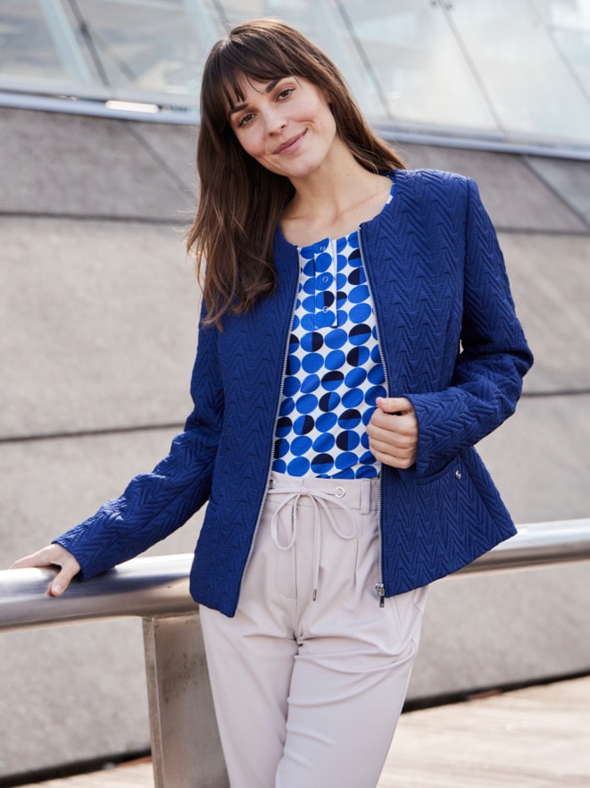 Outfit Easycare-Jacquardblazer