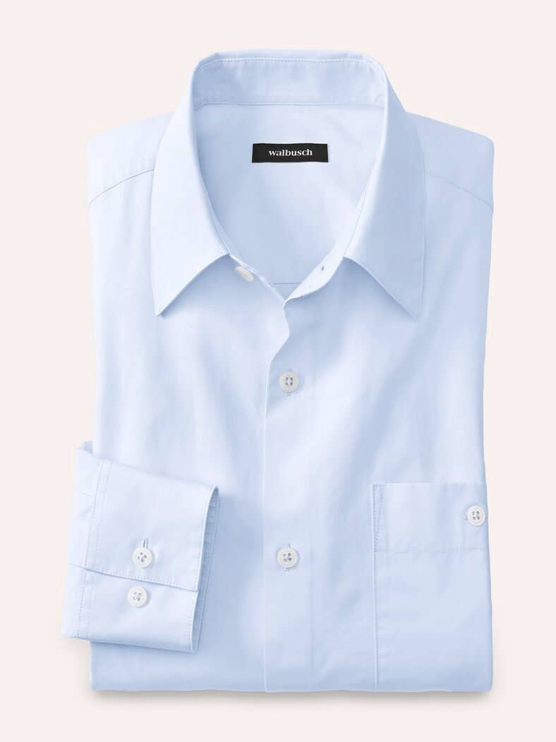 Oversized Hemd Hellblau