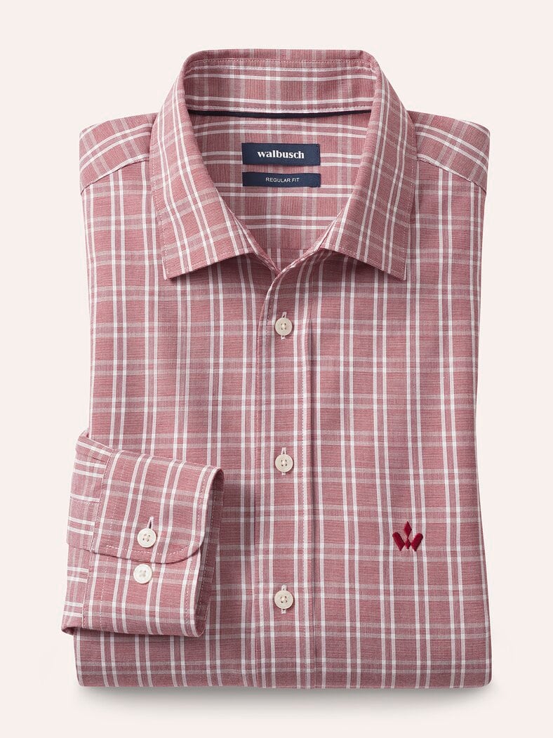 Royal-Oxford Hemd Karo Rot