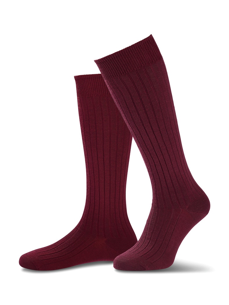 4-Seasons Aktivstrumpf 2er-Pack Bordeaux
